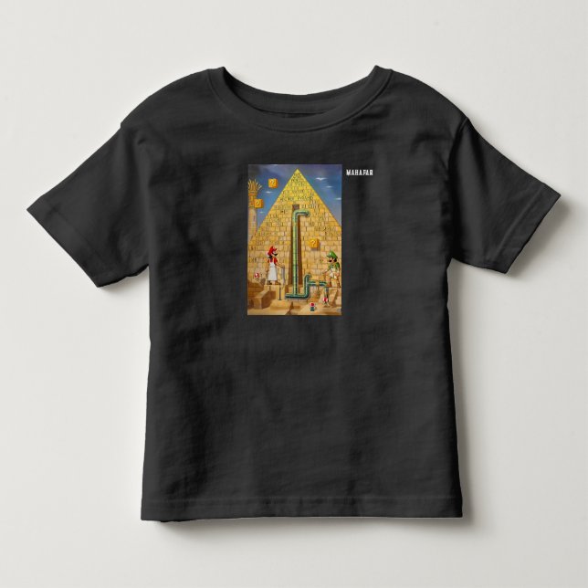 **Mario & Luigi: Pyramidenbauer** Kleinkind T-shirt (Vorderseite)