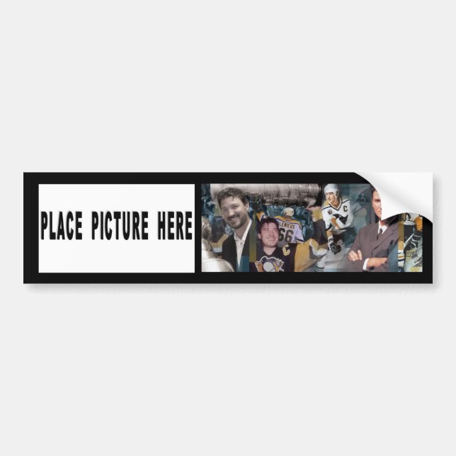 Mario Mosaic Autoaufkleber mit individuellem Foto (Vorne)