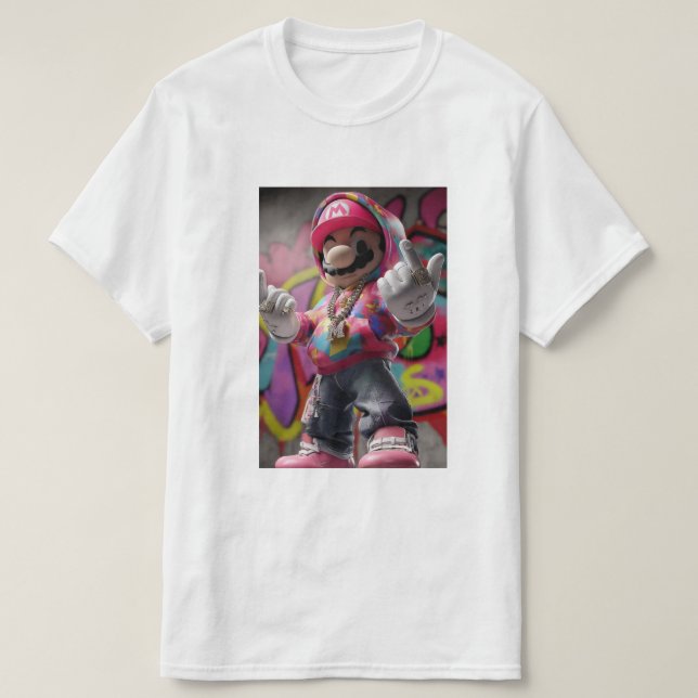 MARIO OBEN T-Shirt (Design vorne)