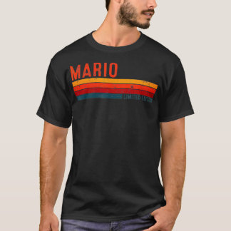 Mario Retro Vintag Limited Edition 80er 90er Jungs T-Shirt