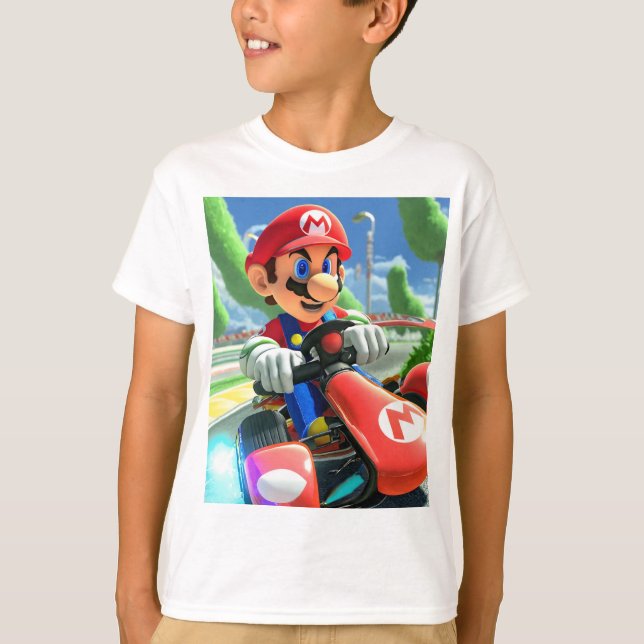 Mariokarautos T-Shirt (Vorderseite)
