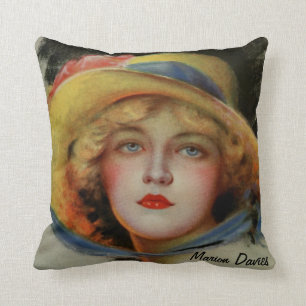 Marion Davies, berühmte Filmstar Kissen