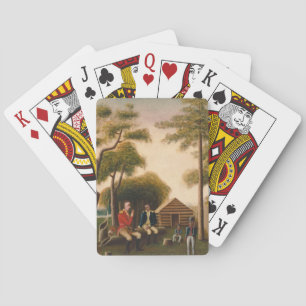 Marion Feasting, britischer Offizier Spielkarten