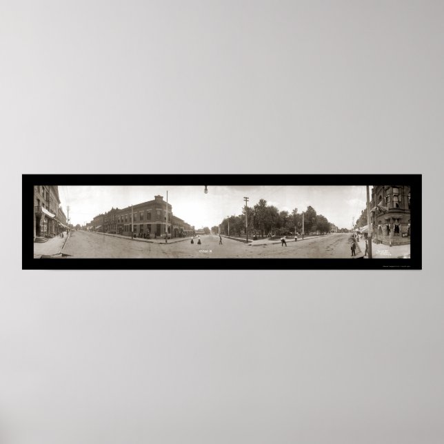 Marion, IA Foto 1907 Poster (Vorne)