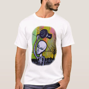 Marionette in einem Friedhof T-Shirt