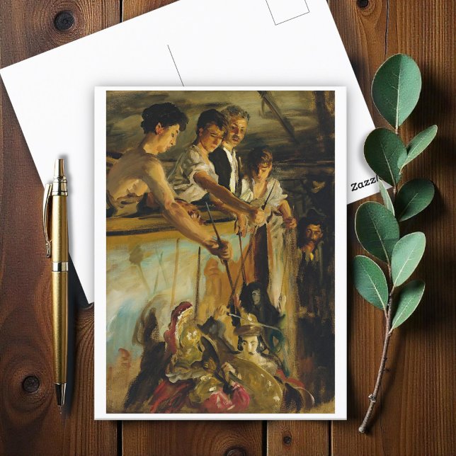 Marionetten, John Sargent Postkarte (Von Creator hochgeladen)
