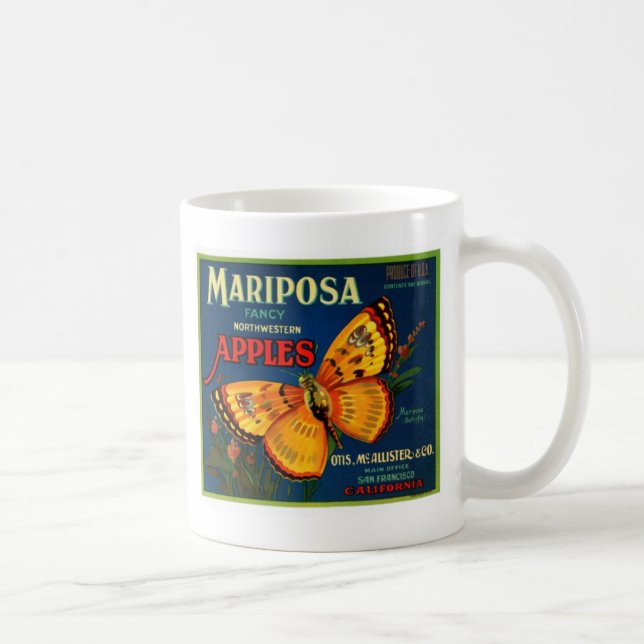 Mariposa Äpfel Kaffeetasse (Rechts)