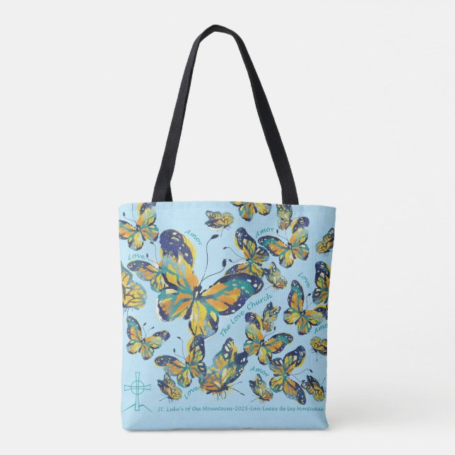 Mariposa-Butterfly Tasche AQUA (Rückseite)