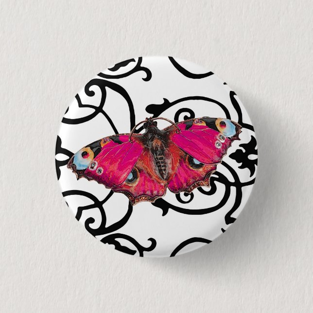 Mariposa ~ Button (Vorderseite)