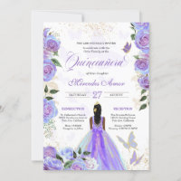 Mariposa Quinceanera, Lila Schmetterlinge