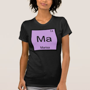 Marisa Name Chemie Element Periodensystem T-Shirt