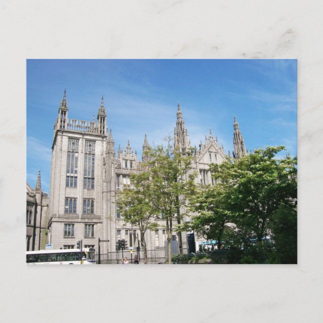Marischal Uni Postkarte (Vorderseite)
