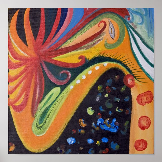 Marissas abstraktes Poster (Vorne)