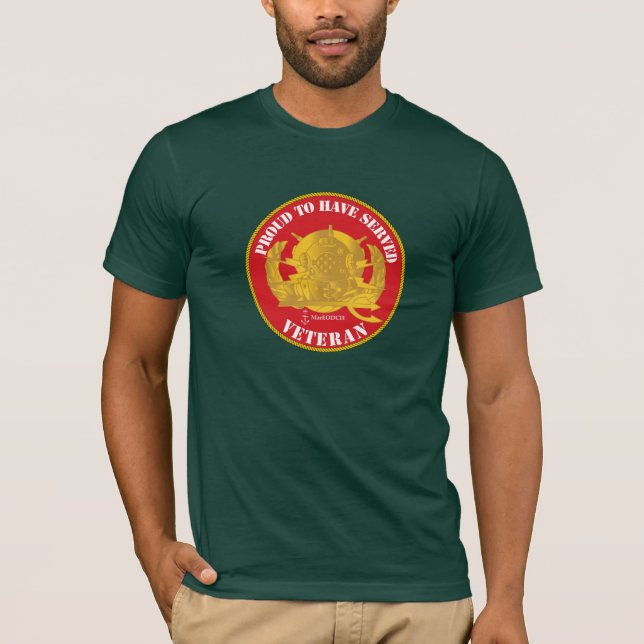 Maritieme EOD CIE Koninklijke Marine T-Shirt (Vorderseite)