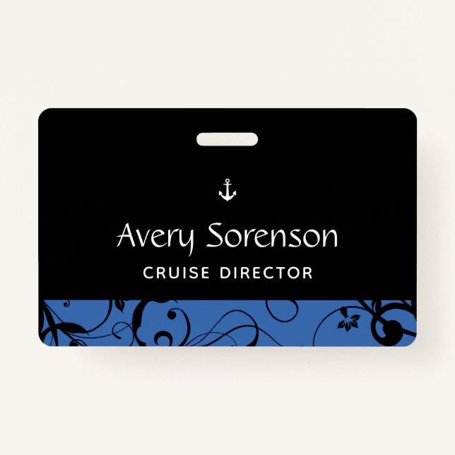 Maritime Anchor Pro Damask Ausweis (Vorderseite)