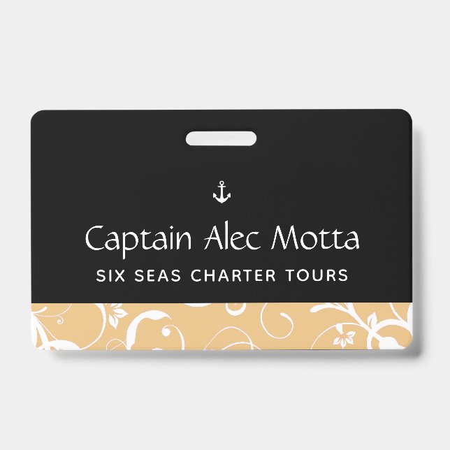 Maritime Anchor Pro Damask Ausweis (Vorderseite)