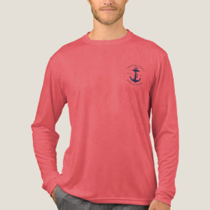 Maritime Bootsanker Familie Küstenkreuzfahrt Benut Tri-Blend Shirt