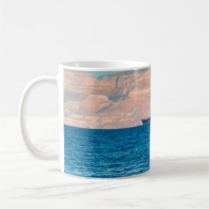 Maritime Shipping In Mexicolandscape,2015,beautifu Kaffeetasse