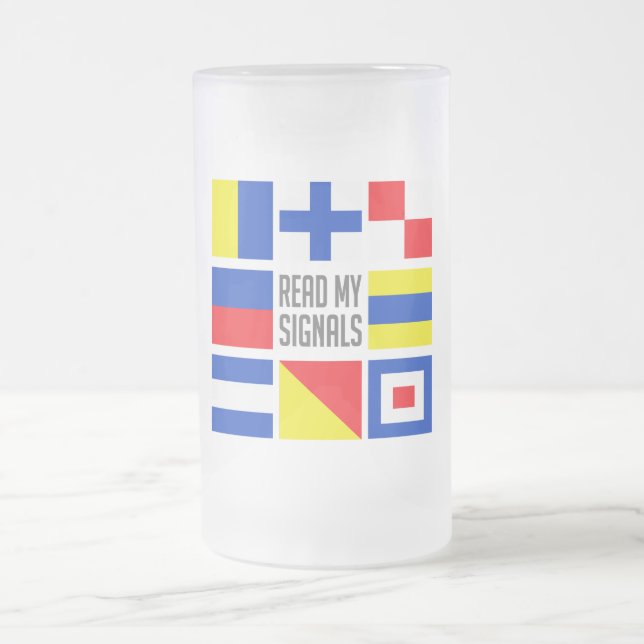Maritime Tasse - Stil und Farbe wählen (Mittel)