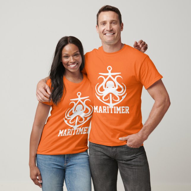 Maritimer Anchor octopus T - Shirt (Unisex)