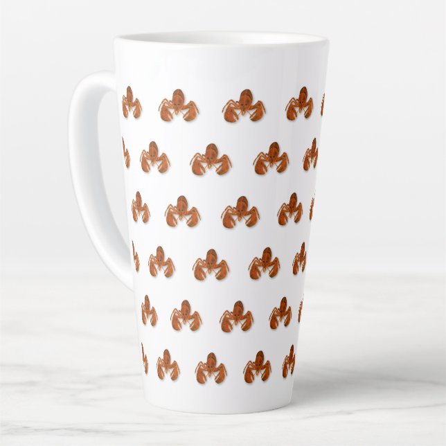 Maritimer Hummer Milchtasse (Linke Ecke)