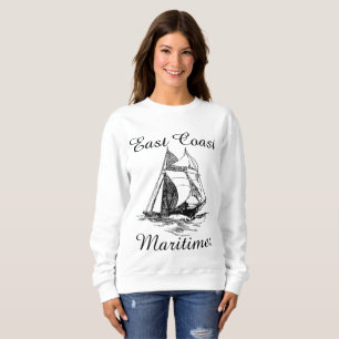 Maritimer Ost-Segel-Schiff nautischer Pullover