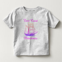 Maritimer-Segel-Shirt an der Ostküste