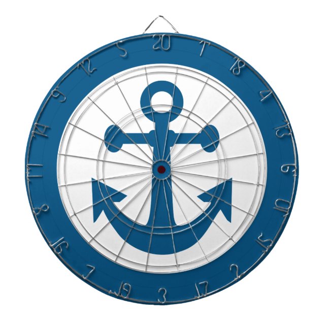 Maritimes Anker Dartboard Dartscheibe (vorne)