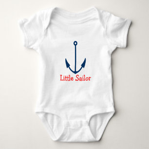 Maritimes Bootsanker-Babyausstatter Kleiner Matr Baby Strampler