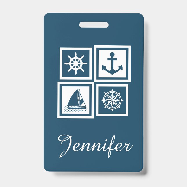 Maritimes Design Ausweis (Vorderseite)