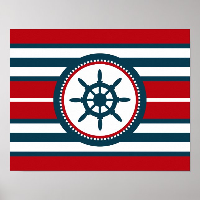 Maritimes Design Poster (Vorne)