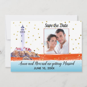Maritimes Foto Save-the-Date Save The Date