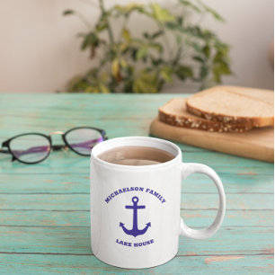 Maritimes Landhaus am See Kaffeetasse