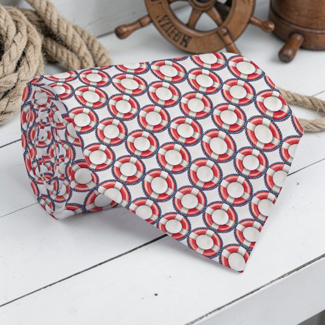 Maritimes maßgeschneidertes Halstuch Krawatte (Von Creator hochgeladen)