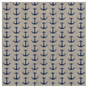 Maritimes Thema Anker Marine Stoff