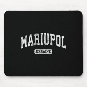 Mariupol Ukraine Vintage Sportdesign Mousepad