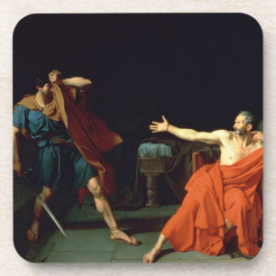 Marius bei Minturnae, 1786 (Öl auf Leinwand) Untersetzer