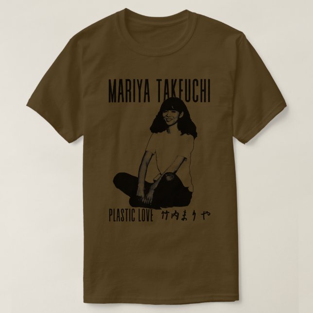 Mariya Takeuchi Plastic Liebe T-Shirt (Design vorne)