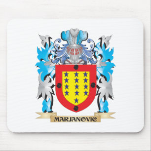 Marjanovic Wappen - Familienwappen Mousepad