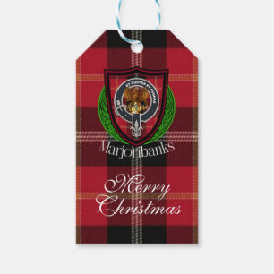 Marjoribanks schottischer Clan Tartan und Wappen Geschenkanhänger