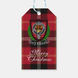 Marjoribanks Scottish Clan Tartan & Crest Geschenkanhänger