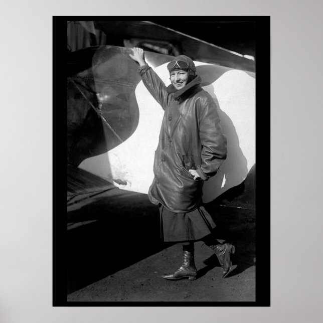 Marjorie Stinson, einzige Frau_War-Image Poster (Vorne)