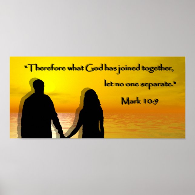 Mark 10: 9 poster (Vorne)