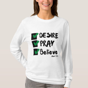 Mark 11:24 KJV Bible Scripture Woman's T - Shirt