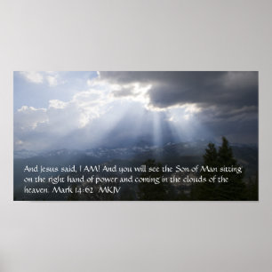 Mark 14:62 Poster