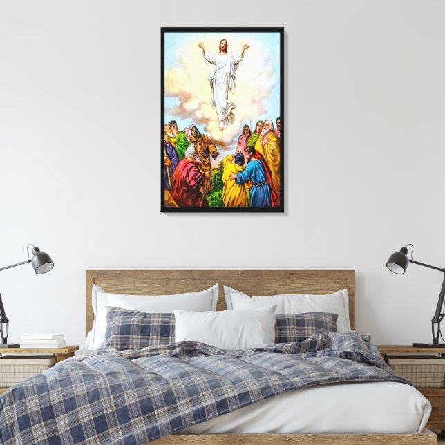 Mark 16:19-20 Jesus kehrt zur Leinwand des Vaters  (Insitu (Schlafzimmer))