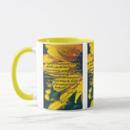 Mark 3:24-26 KJV Bibelschrift Bild Zwei-Ton Tasse