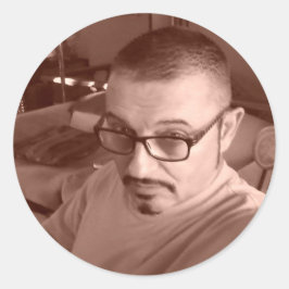 Mark Edward Westerfield-Aufkleber Runder Aufkleber