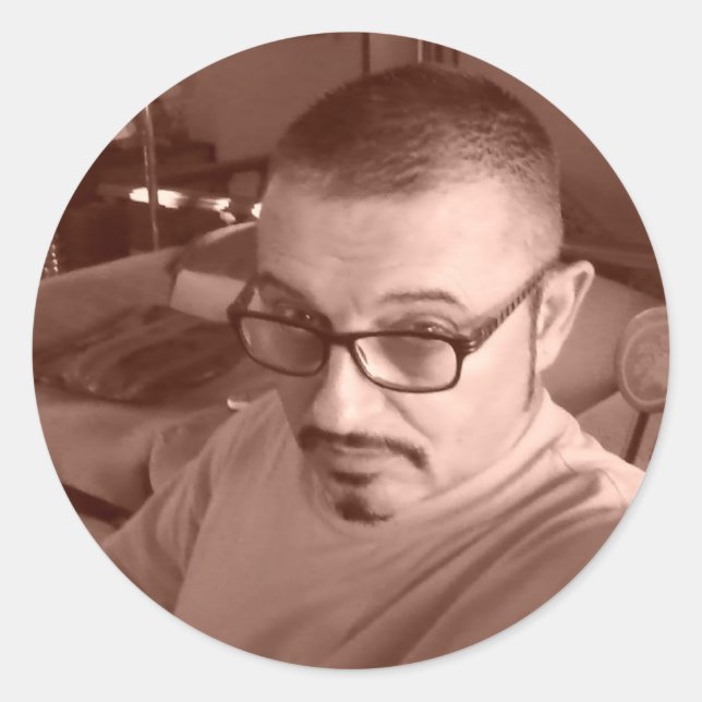 Mark Edward Westerfield-Aufkleber Runder Aufkleber (Vorderseite)