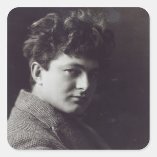 Mark Gertler Quadratischer Aufkleber